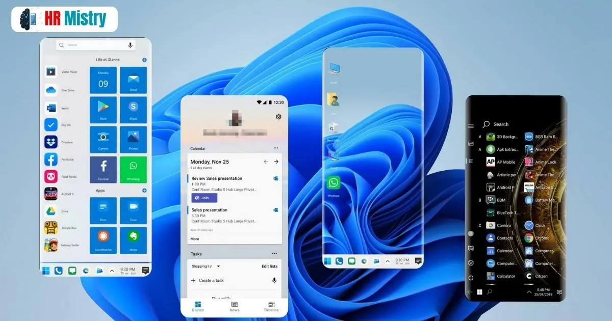 Windows 11 Launcher for Android: Make your phone look like a PC!