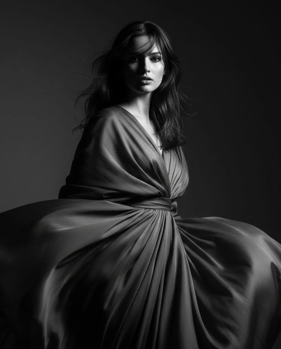 Black and White High Contrast AI Image Prompts for Google Gemini