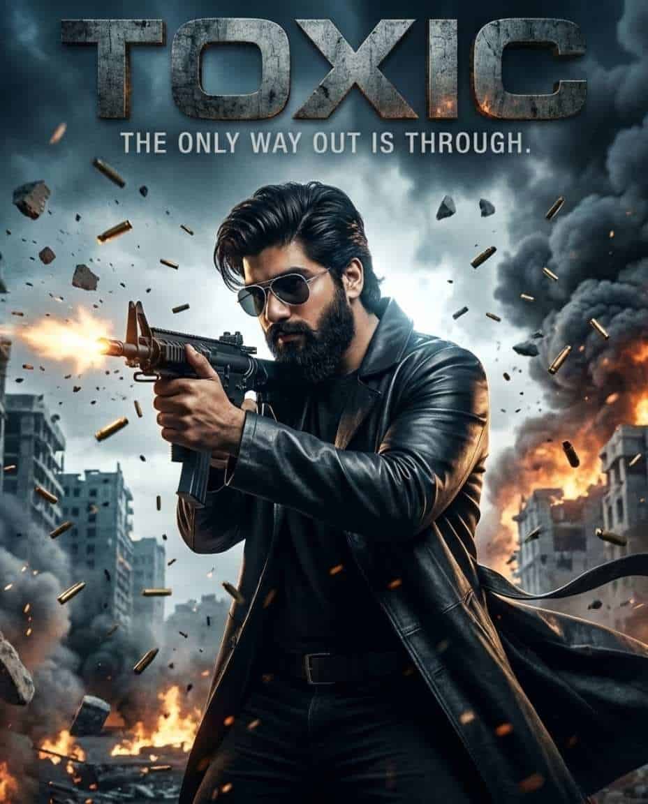 Toxic Movie Poster AI Photo Editing Prompts