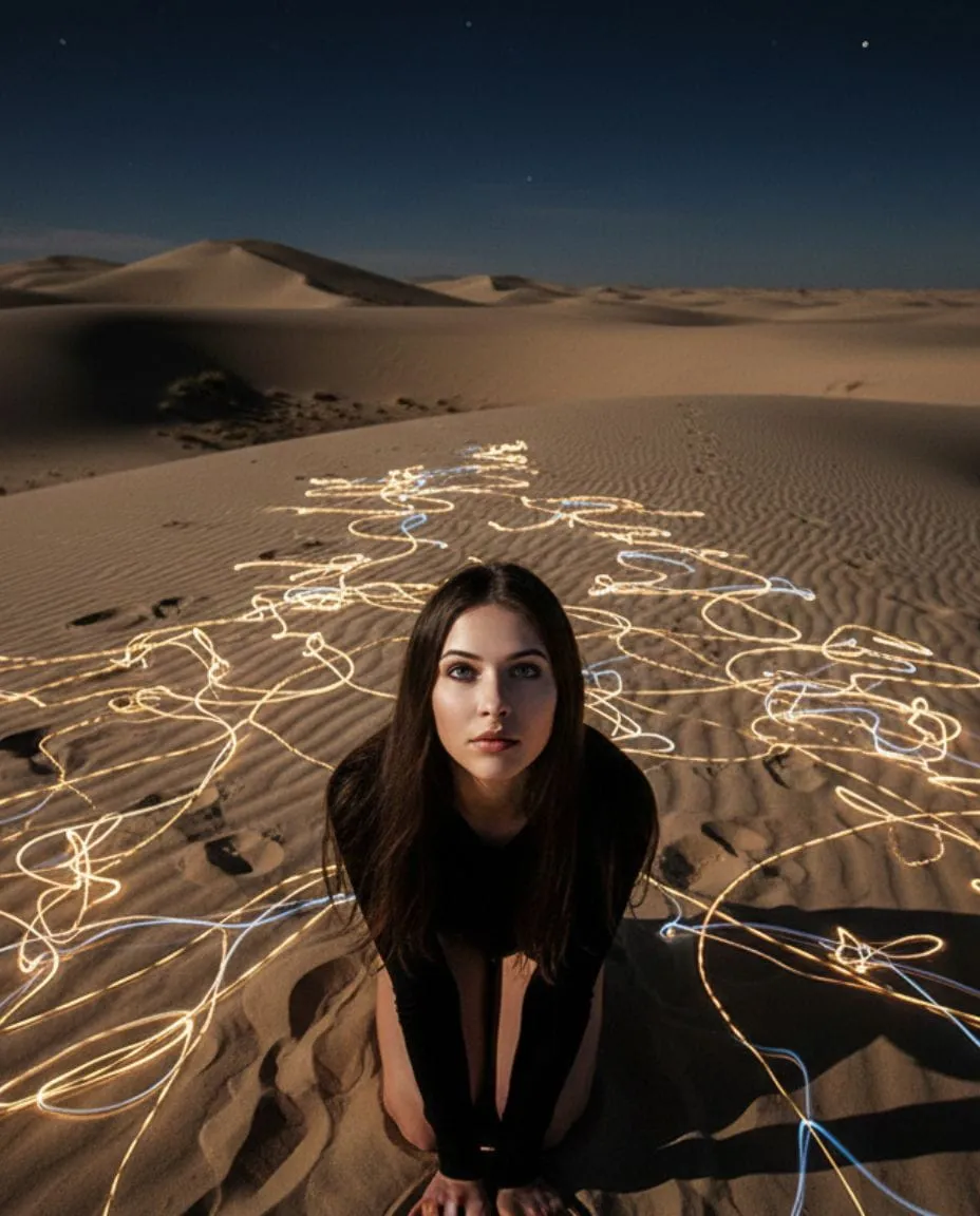Top 12 Google Gemini AI Images Prompts for Light Painting